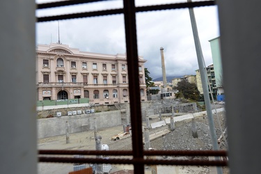 Genova - ospedale San Martino - cantiere eterno