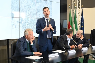 Genova - avanzamento lavori cantiere scolmatore Bisagno