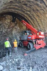 Genova, Borzoli - cantiere galleria terzo valico