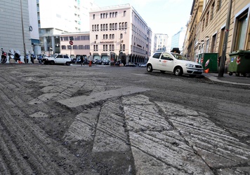 Genova - antica pavimentazione urbana