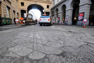 Genova - antica pavimentazione urbana