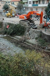 Torrente Sturla - lavori sistemazione argine via del Borgo