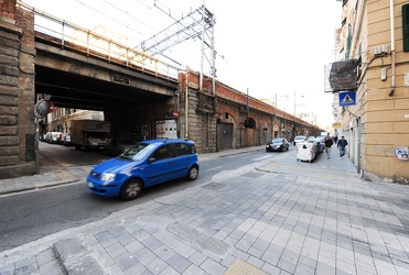 lavori pavimentazione via Buranello