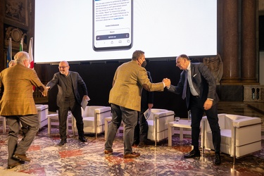 Genova, palazzo Ducale, sala maggior consiglio - convegno Italia