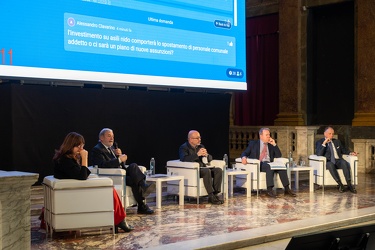 Genova, palazzo Ducale, sala maggior consiglio - convegno Italia