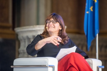 Genova, palazzo Ducale, sala maggior consiglio - convegno Italia