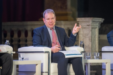 Genova, palazzo Ducale, sala maggior consiglio - convegno Italia