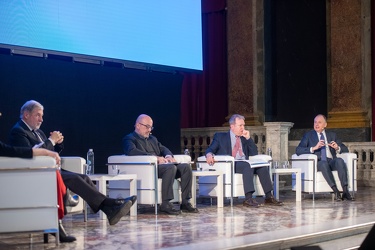 Genova, palazzo Ducale, sala maggior consiglio - convegno Italia