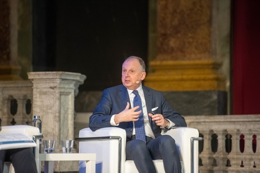 Genova, palazzo Ducale, sala maggior consiglio - convegno Italia