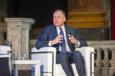 Genova, palazzo Ducale, sala maggior consiglio - convegno Italia