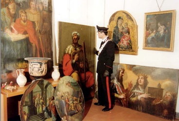 Carabinieri recuperano opere d'arte