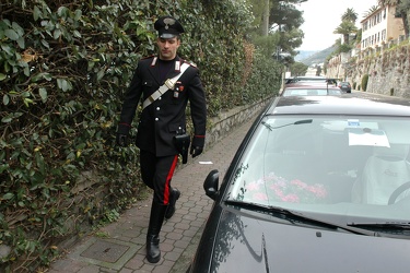 carabinieri arrestano ladro Tunisino - Pieve Ligure