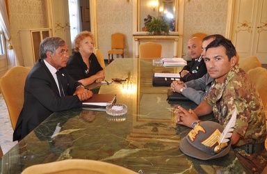 Genova - prefettura - vertice militari città