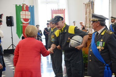 Genova, palazzo San Giorgio - la tradizionale festa della Guardi