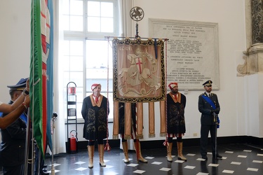 Genova, palazzo San Giorgio - la tradizionale festa della Guardi