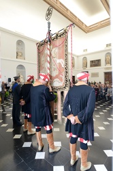 Genova, palazzo San Giorgio - la tradizionale festa della Guardi