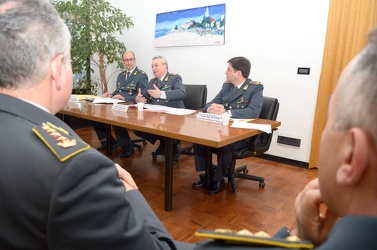 Genova - conferenza stampa guardia di finanza 