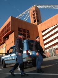Genova - polizia Stadio Ferraris