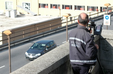 Polizia Municipale autovelox Corso A. Saffi