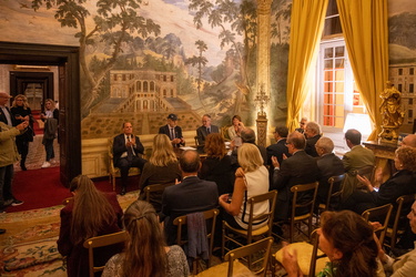 Genova, via Garibaldi - presentazione fondazione friends of geno