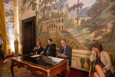 Genova, via Garibaldi - presentazione fondazione friends of geno