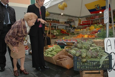 Madre Silvio Berlusconi in visita a Genova