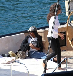 Portofino - Afef Jnifen e Naomi Campbell - Agosto 2010