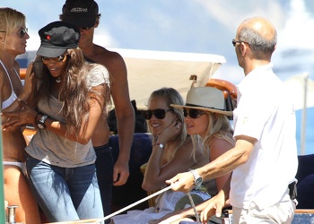 Portofino - Naomi Campbell - Luglio 2010