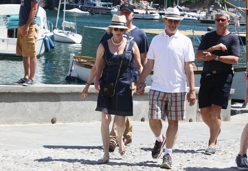 Portofino 2010 - Steven Spielberg and wife Kate Capshaw 