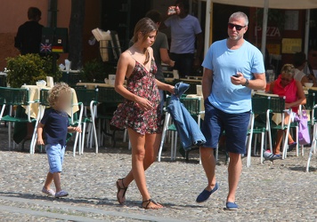Portofino 2013 - Roman Abramovic con moglie e figlio