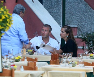 Portofino 2013 - Roman Abramovic con moglie e figlio