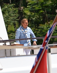 Portofino 2014 - stilista Valentino sul suo yacht