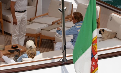 Portofino 2014 - stilista Valentino sul suo yacht