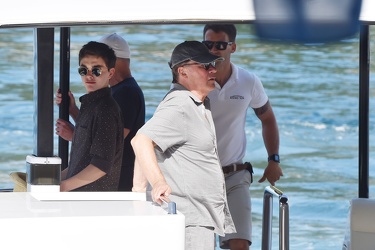 Portofino 2015 - David Lawrence Geffen e Jaime Robbie Robertson 