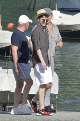 Portofino 2015 - David Lawrence Geffen e Jaime Robbie Robertson 