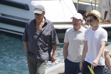 Portofino 2015 - David Lawrence Geffen e Jaime Robbie Robertson 