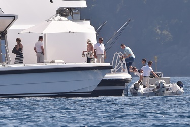 Portofino 2015 - David Lawrence Geffen e Jaime Robbie Robertson 