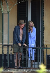 PORTOFINO Giugno 2015 - Neil Young and Daryl Hannah