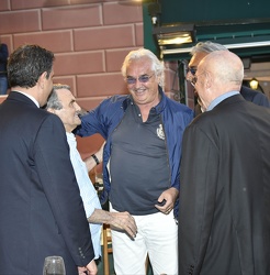 Portofino 24 Giugno 2015 - Gabriele Volpi, Giovanni Toti e Flavi