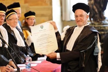 Genova - laurea honoris causa a Kenneth Allen Shepsle