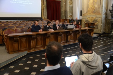 Genova - assemblea studenti presso UniGe