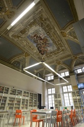 Genova - Balbi 4 - la biblioteca rinnovata con accesso al terraz