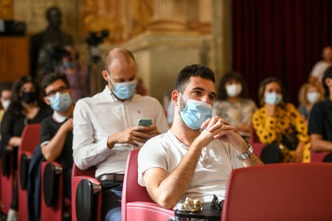 Genova, via Balbi 5 - incontro con i candidati alla carica di ma