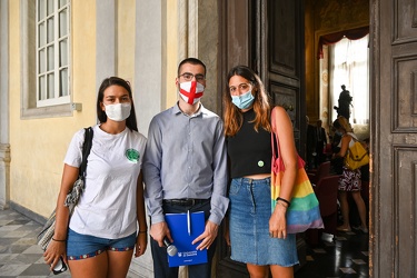 Genova, via Balbi 5 - incontro con i candidati alla carica di ma