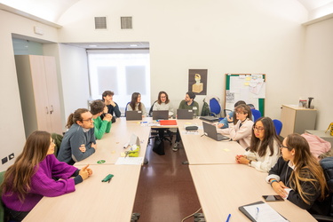 Genova, UniGe, piazza Nunziata - progetto studenti servizio civi