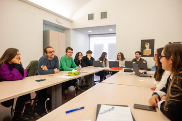 Genova, UniGe, piazza Nunziata - progetto studenti servizio civi