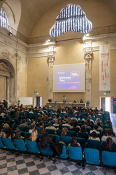 Genova, piazza Sarzano - welcome day matricole UniGe