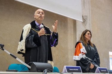 Genova, piazza Sarzano - welcome day matricole UniGe