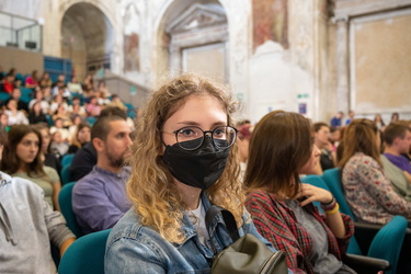 Genova, piazza Sarzano - welcome day matricole UniGe