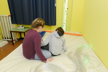 Genova, scuola Mameli in via Bologna - polo con aula multi senso